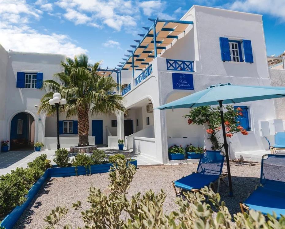 Spiridoula Villa - Santorini Seaside Retreats 페리사 외부 사진